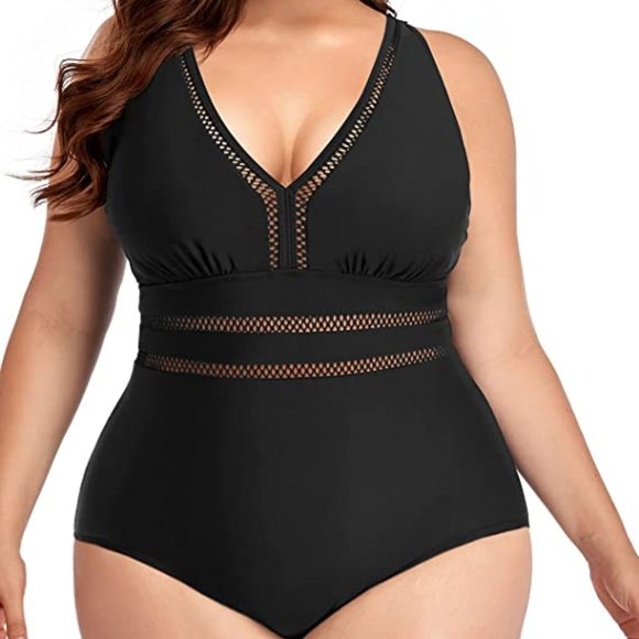 DACI Plus Size One Piece Swimsuit 🏊 NEW WITH TAGS! - Picture 5 of 16